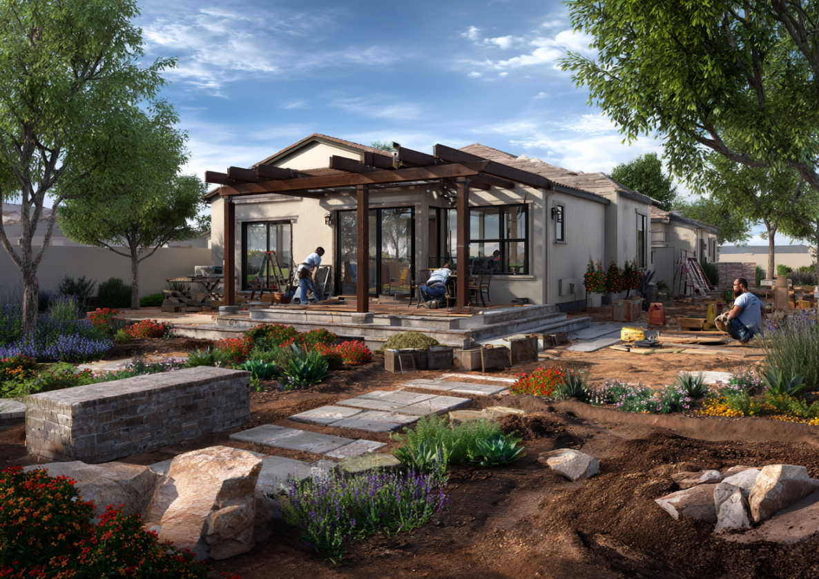 Custom Backyard Casita – Surprise, AZ